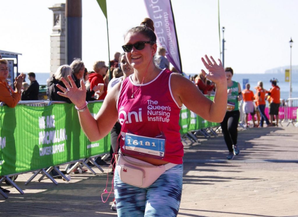 Running a half marathon to raise funds for QNI