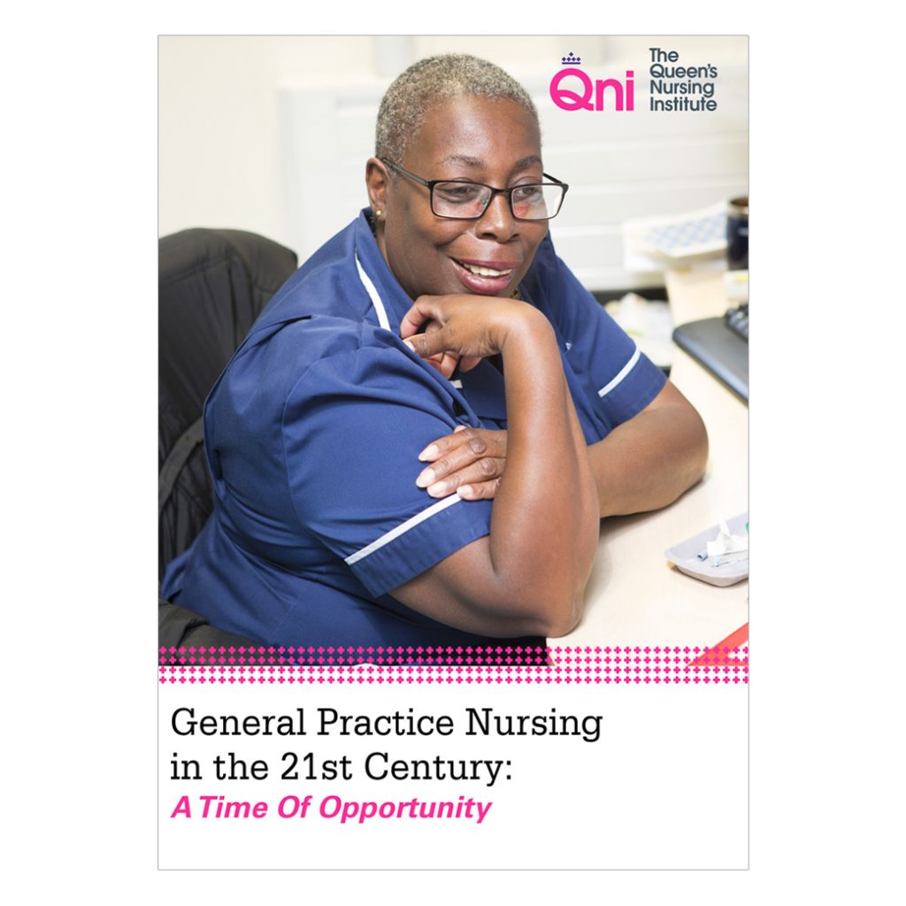 Cover of a publication about General practice nursing in the 21st century