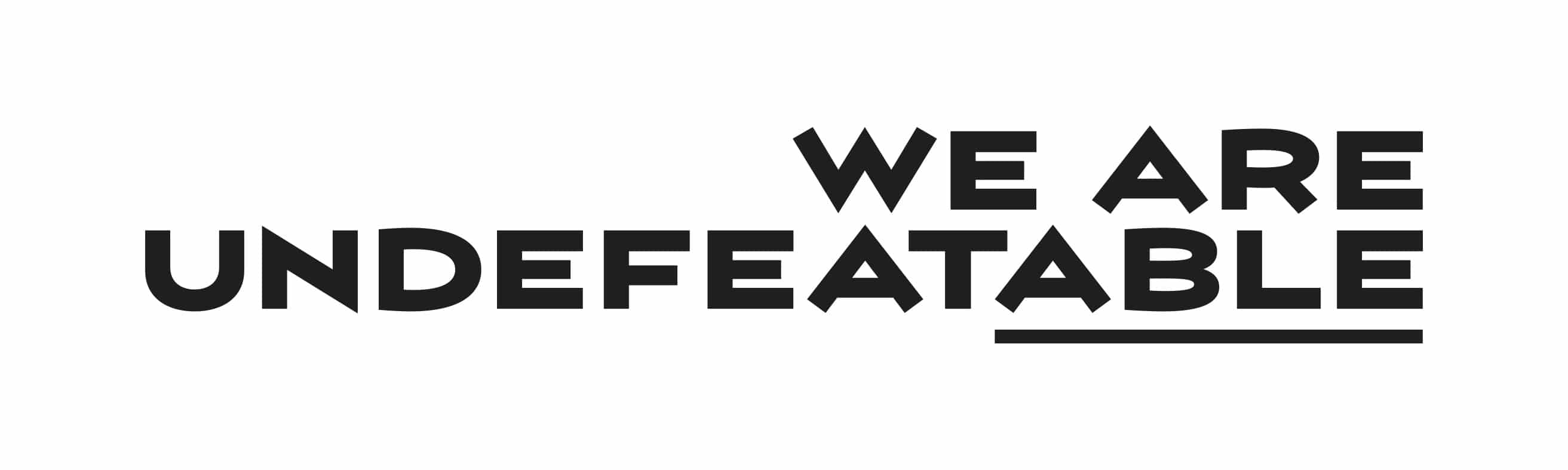 We Are Undefeatable Campaign's logo