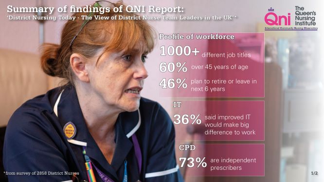 QNI District Nursing Today Report 2019 - Infographic 1