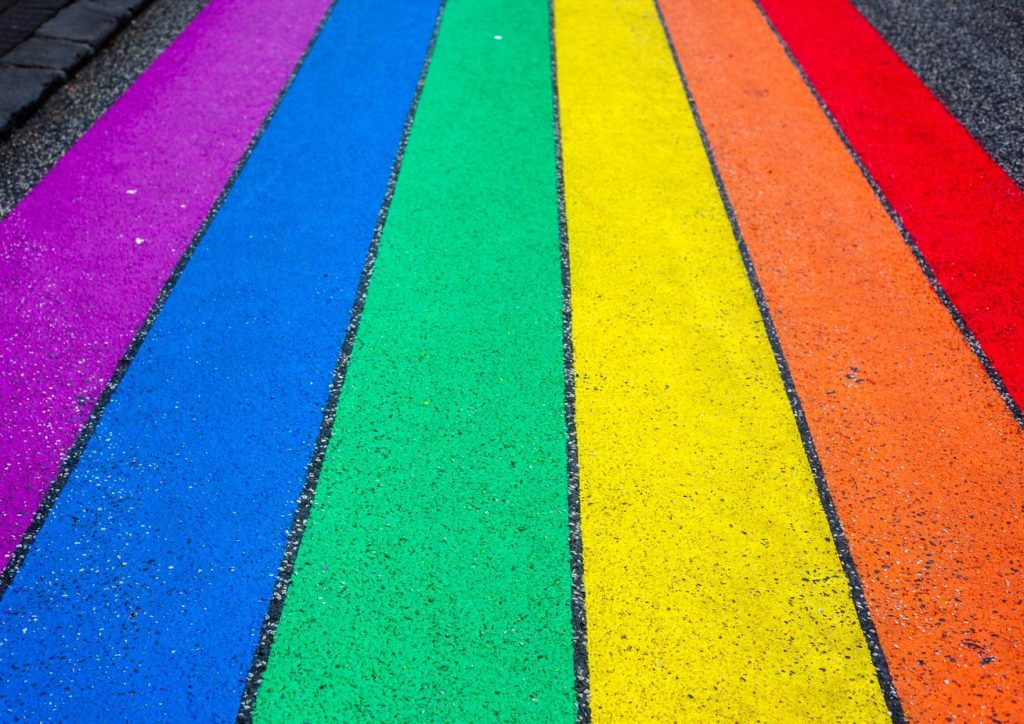 Pride flag - Photo by Jasmin Sessler on Unsplash