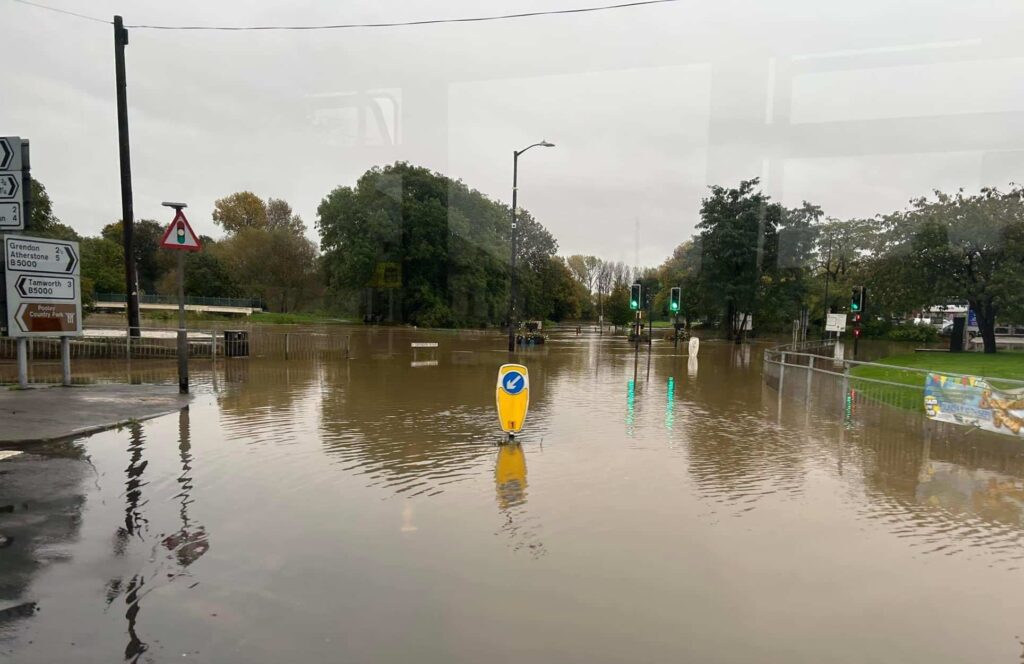 Flooded street 2023