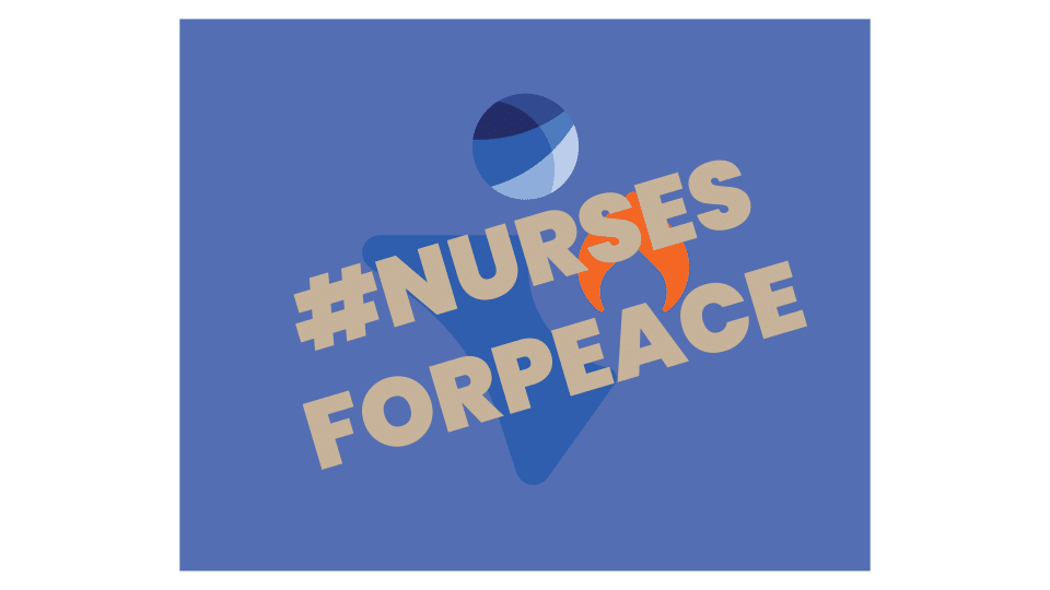 Nurses for Peace logo 2023