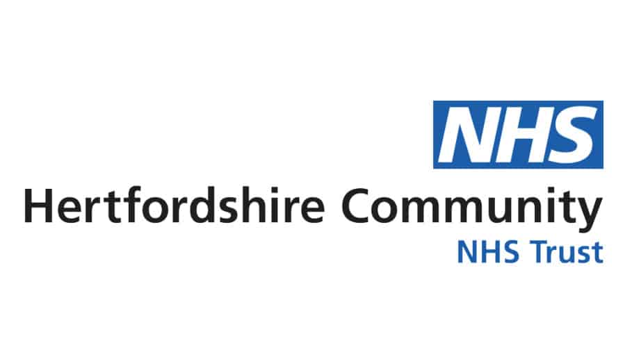 Hertfordshire Community NHS logo 2024